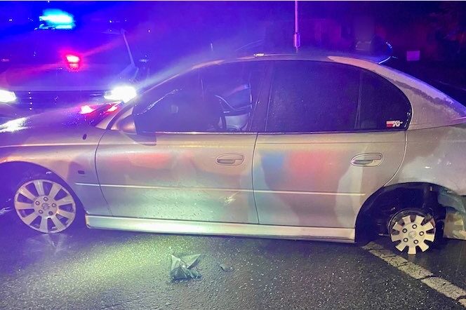 Early morning police chase through Weston Creek