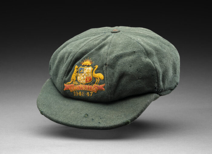 Bradman’s baggy green opens a new innings in Canberra