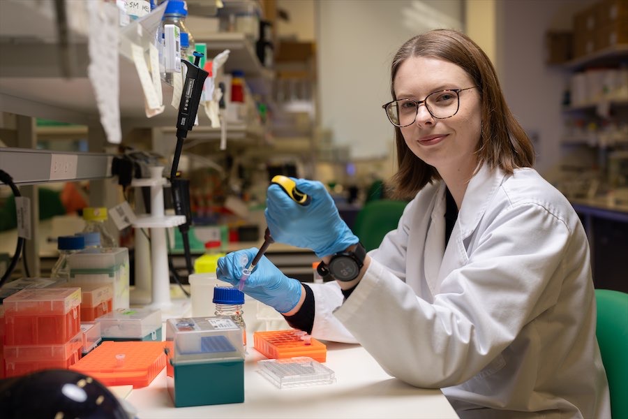 Emerging scientist with a keen eye on wastewater