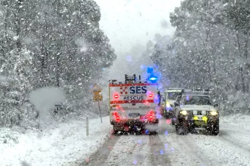 ‘Tragic’: multiple crews search for woman swept away
