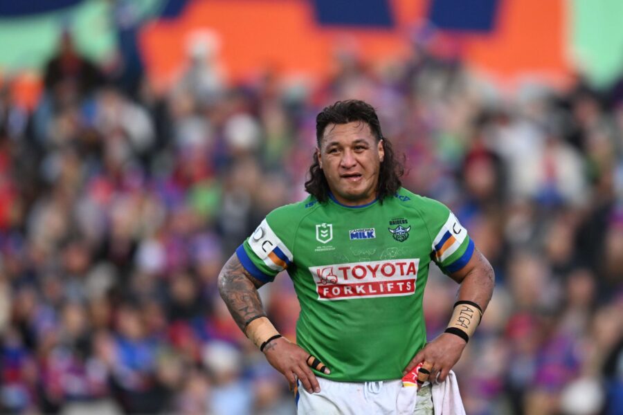 Enforcer Papalii in doubt for Raiders’ finals clash