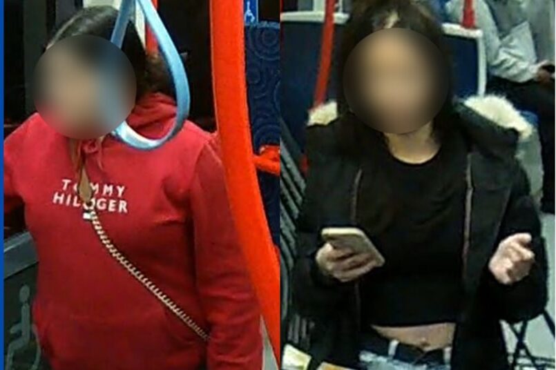 Police look for two girls who allegedly assaulted man on tram