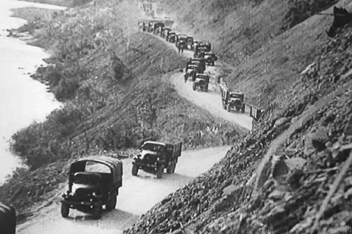 The mighty, defiant supply trail that saved a nation