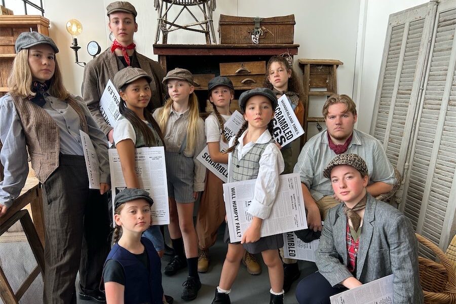 Salute to striking newsboys who made headlines