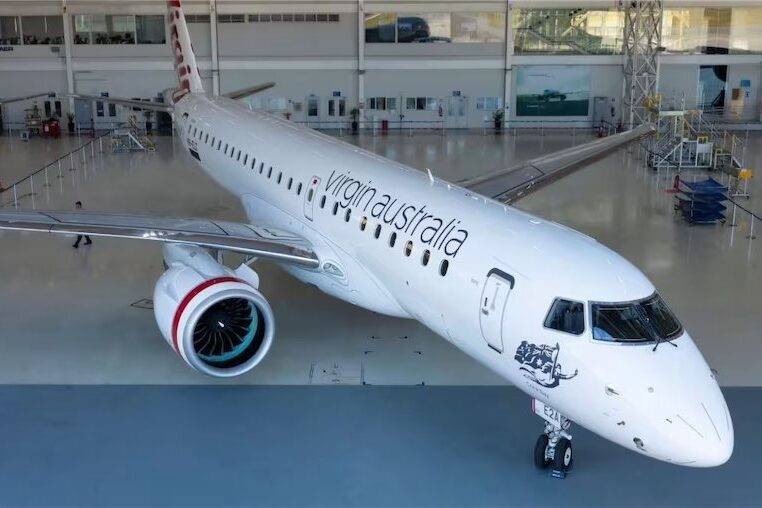 Virgin shows off new jet for regional services