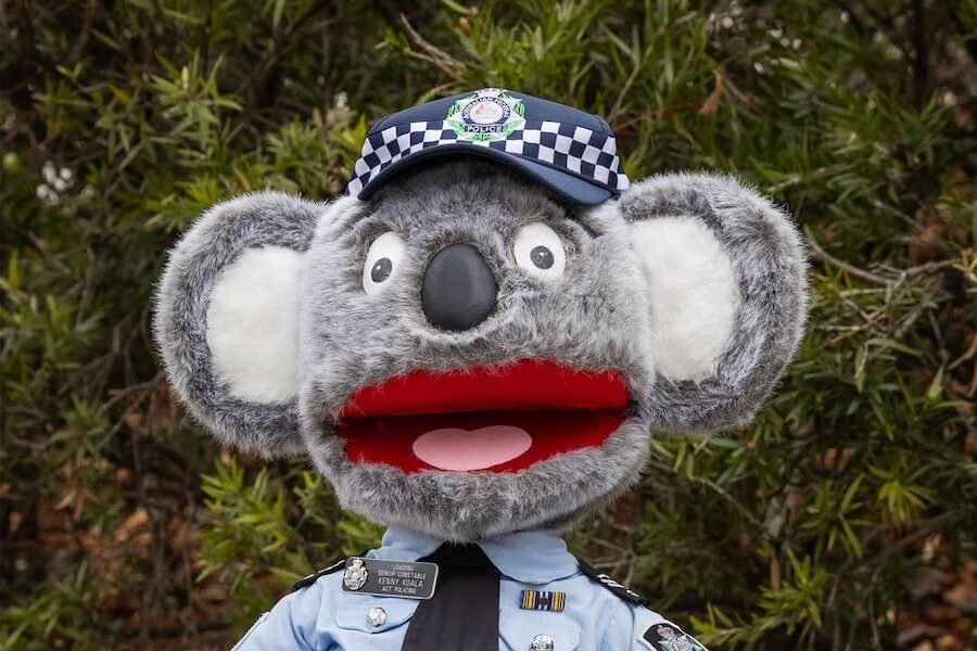 Constable Kenny Koala gets a gold gong
