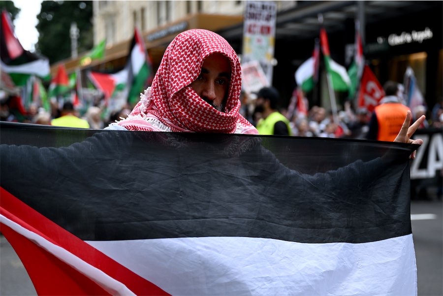 Pro-Palestine rallies march on amid fragile ceasefire