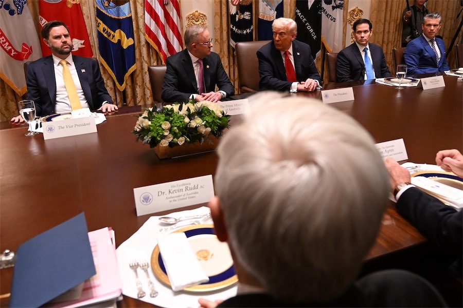 ‘I don’t like you either’: Trump hits back at Rudd