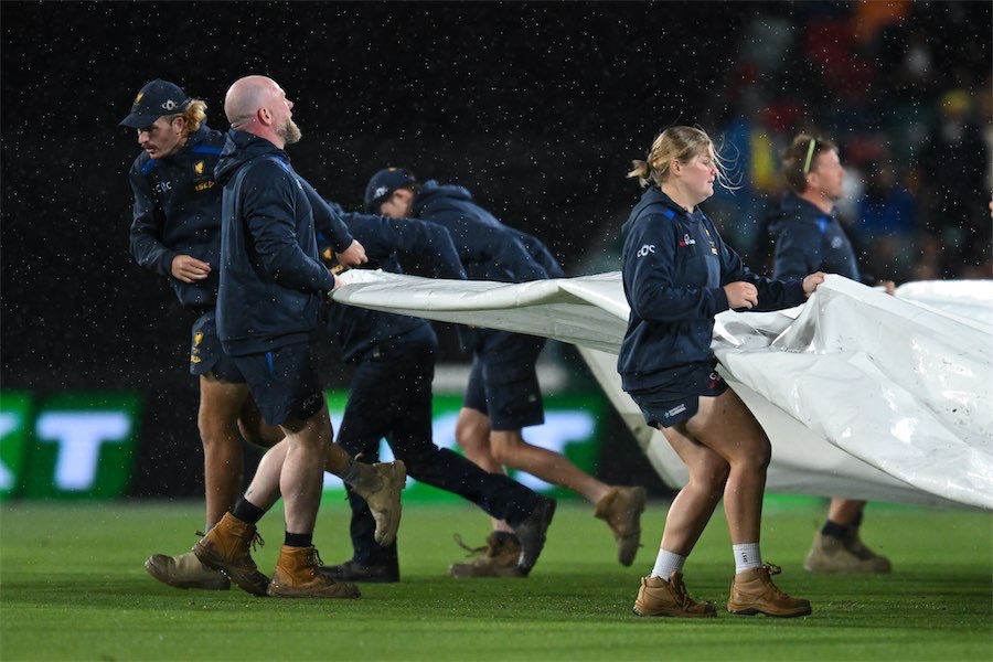 Canberra rain washes out first T20 with India on top