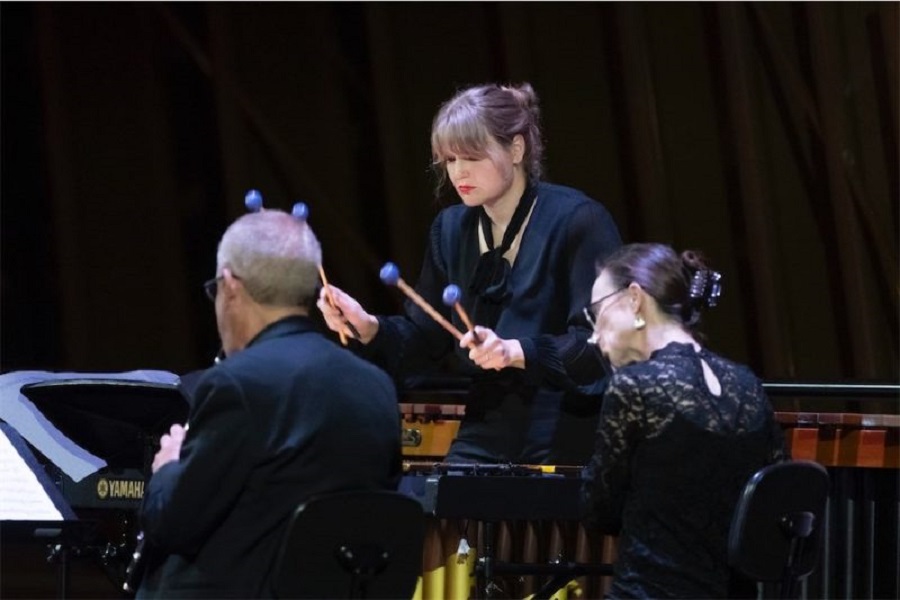 Percussionists take to the spotlight