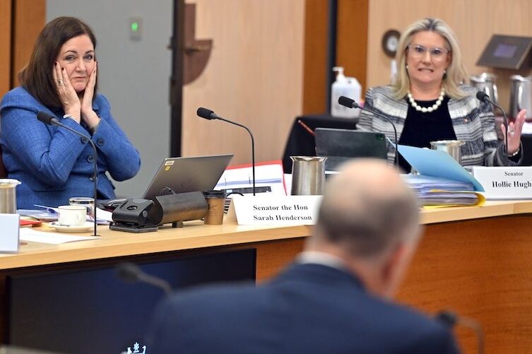 Hughes blasts ‘the boys’ for using women to undermine Ley