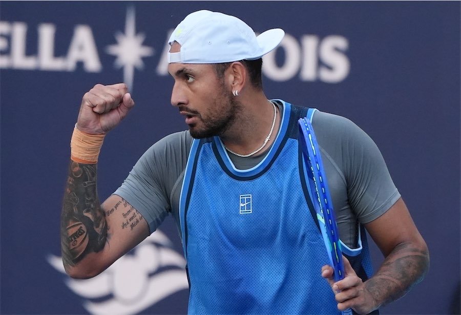 Kyrgios to play female No.1 in Battle of the Sexes show