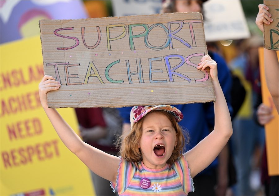 Exam week chaos as teachers strike in pay dispute