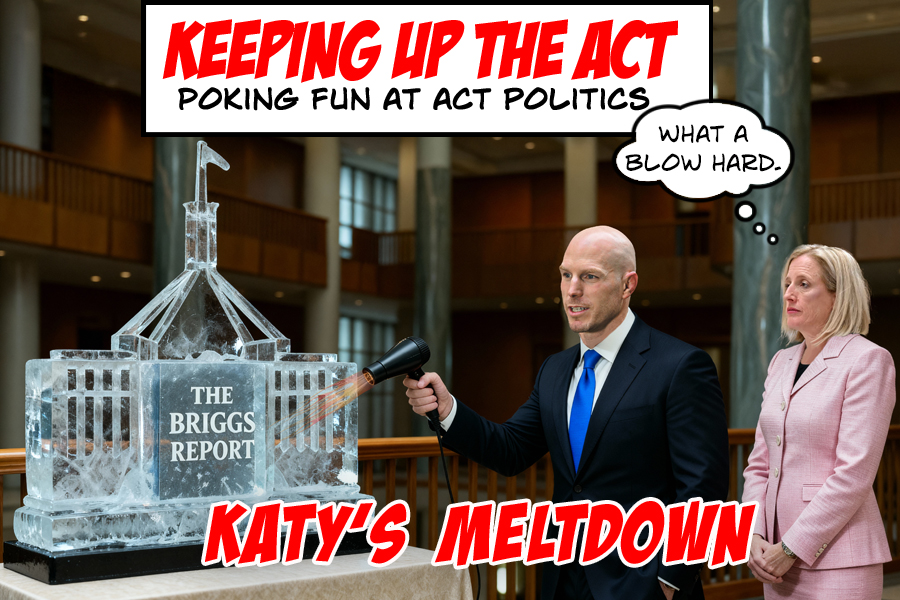 KEEPING UP THE ACT