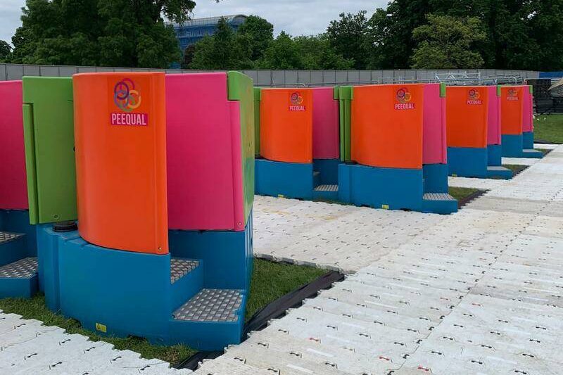 Mindful of pee and queues, women’s urinals on the way