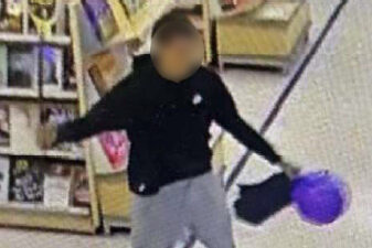 Police chase teen over machete assault in shopping centre