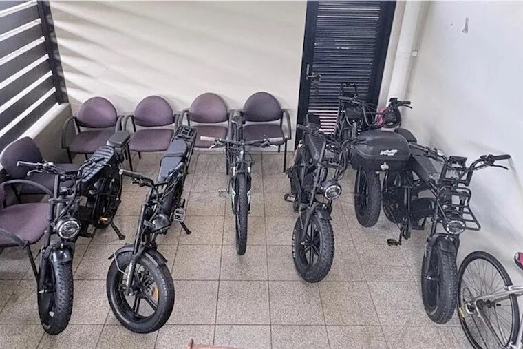 Holiday warning after hoard of stolen e-bikes uncovered