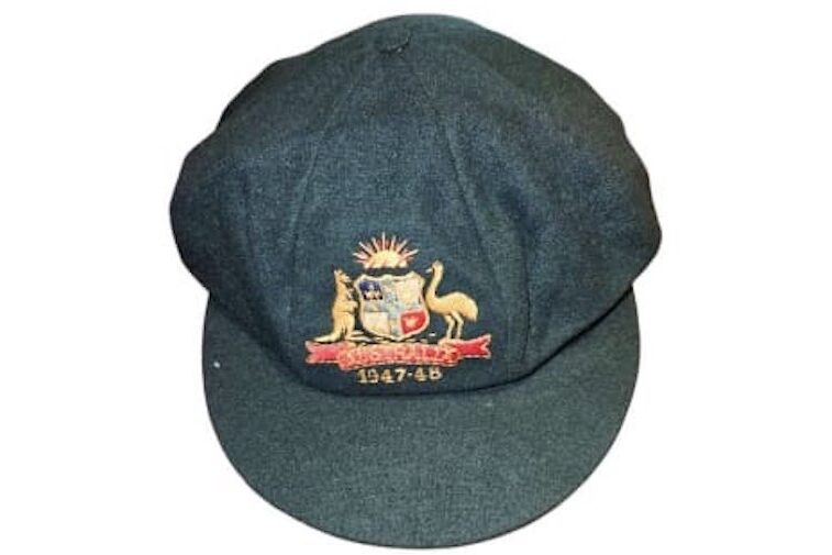 Bradman Baggy Green fetches record price