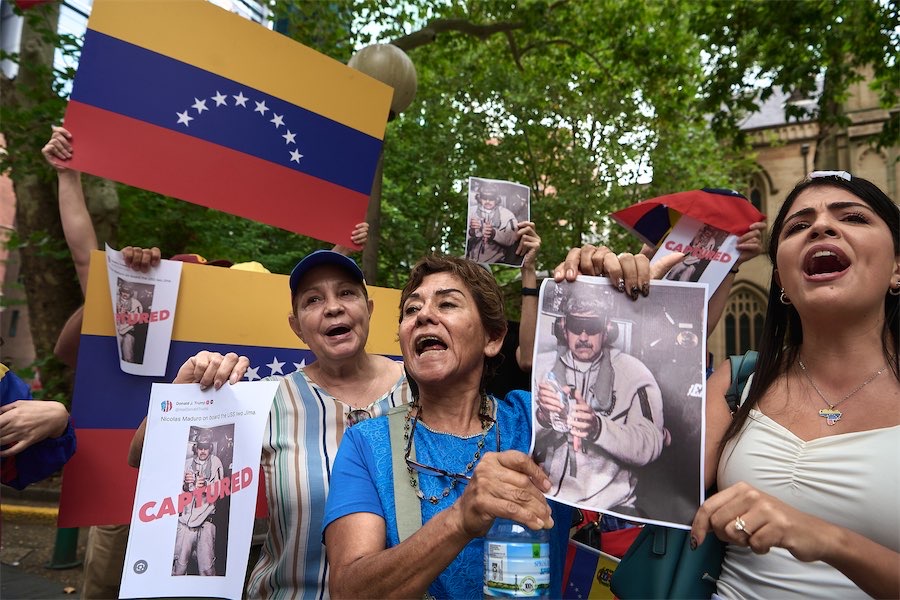 Anger and jubilation after US arrests Venezuelan leader