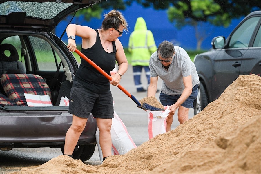 Residents ‘smashed’ as cyclone barrels towards coast