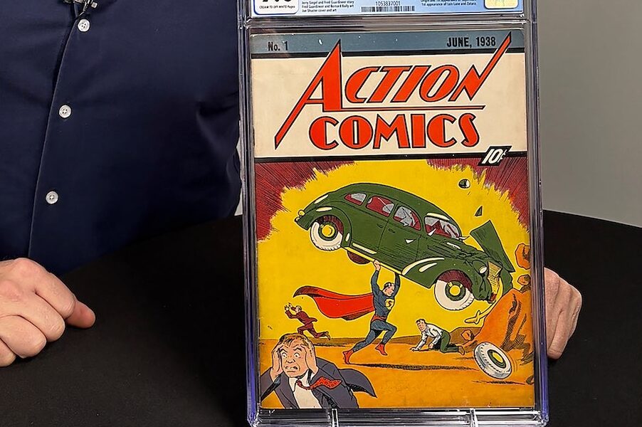 Superman first appearance comic sells for $A22 million