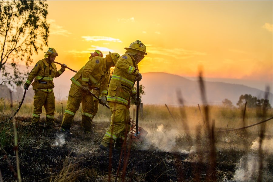 Third hottest year as fires, floods hit at home