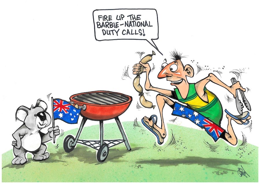 Australia Day Dose of Dorin