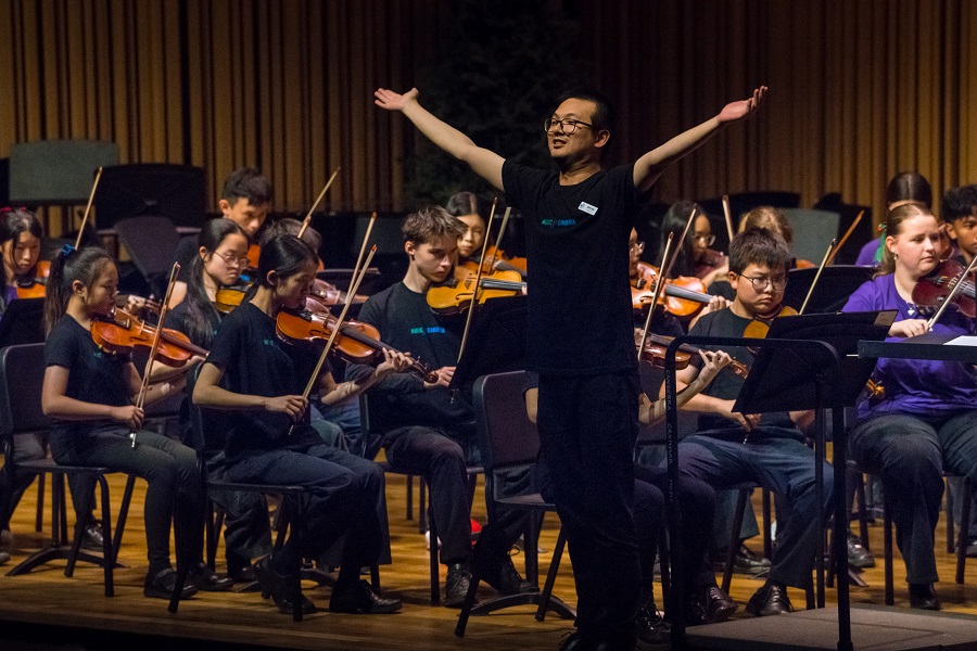 Youth choir joins forces with Music for Canberra