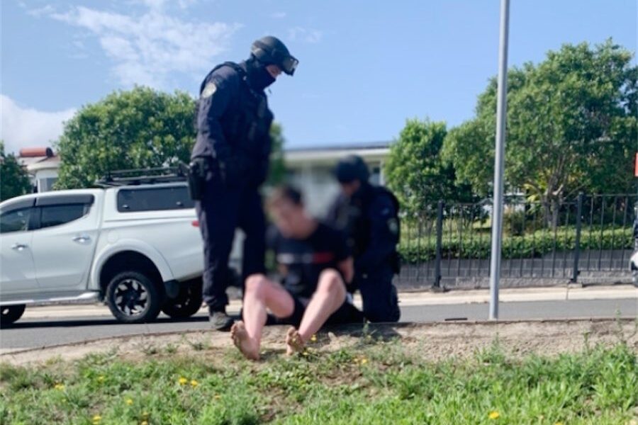 Firearms and drugs seized in south coast raids