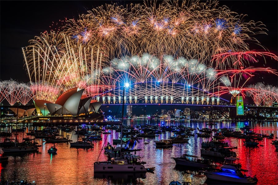 Australians focus on peace as they ring in the new year