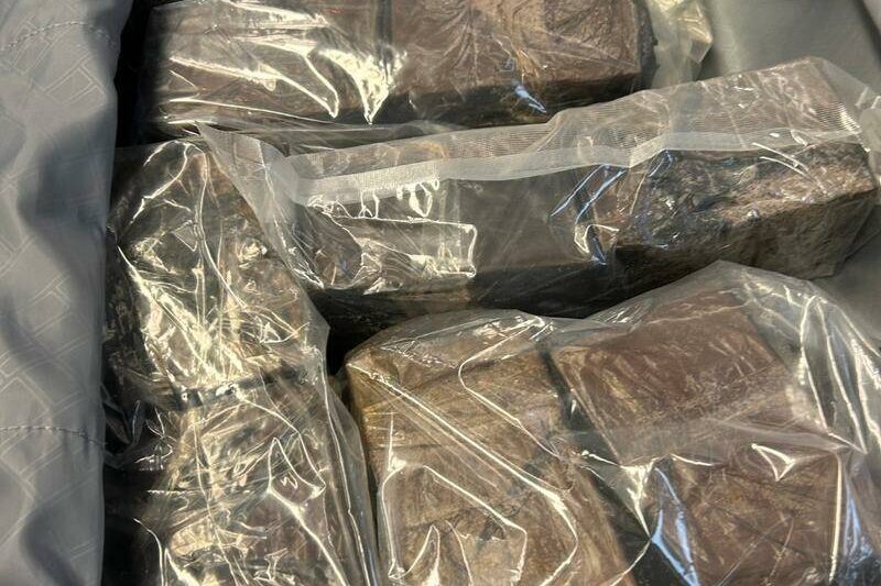 Three men charged in ‘brazen’ $24m drug bust at airport