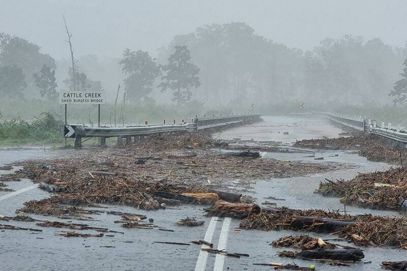‘Worst ever seen’: towns cut off amid massive flooding