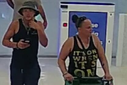 Couple sought over Gungahlin shop theft
