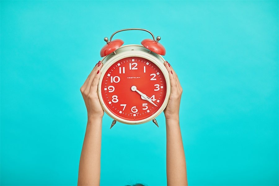 Why do we wake up shortly before our alarm goes off?