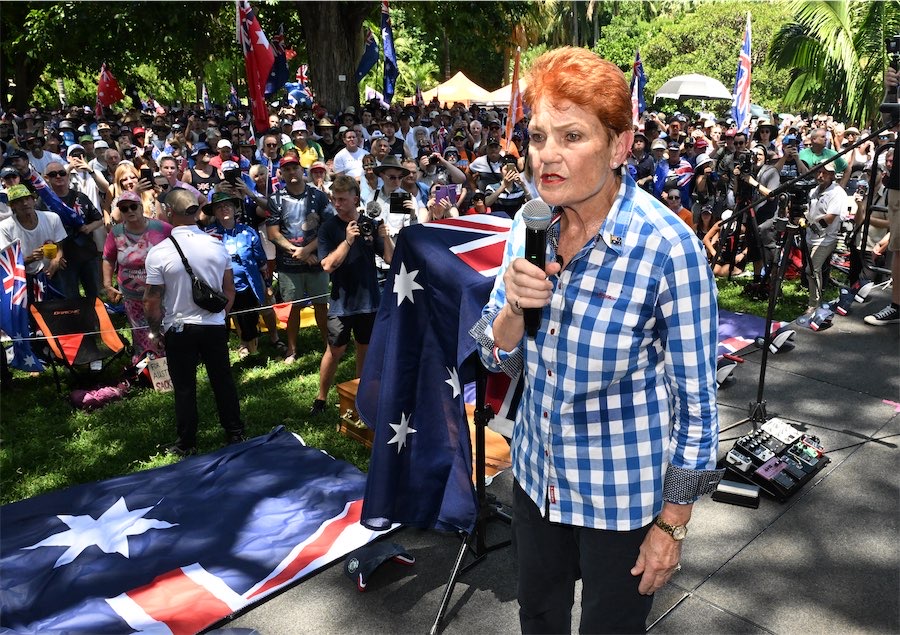 Hanson partially backtracks on ‘no good Muslims’ claim