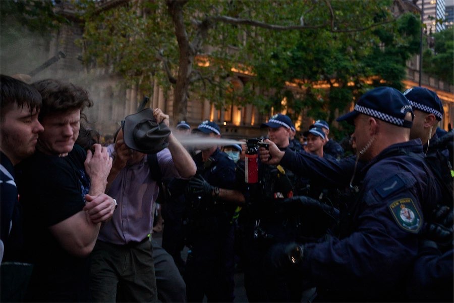 ‘A riot’: Minns defends ‘brutal’ police rally actions