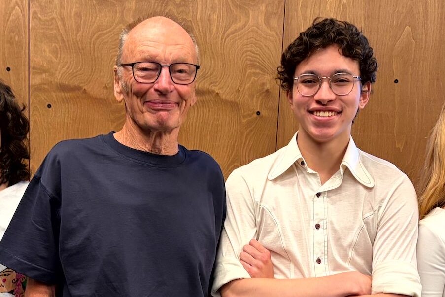 Young actor in awe of scholarship experience