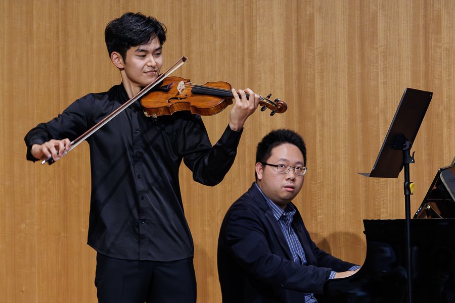 Three works from duo that played as one