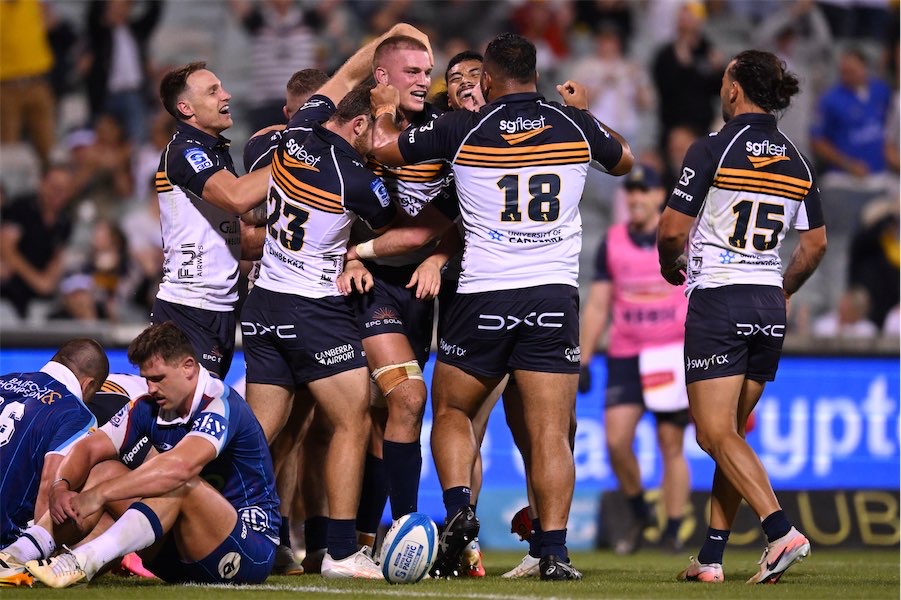 Cale’s late heroics saves Brumbies from Blues upset