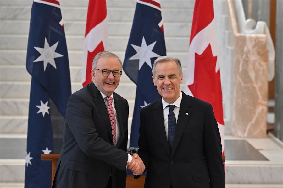 Canada PM tells Aust ‘we can build something better’