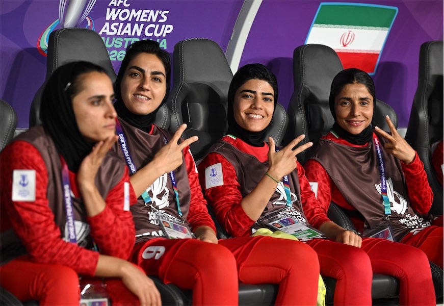 Late drama as Iranian player changes mind on asylum