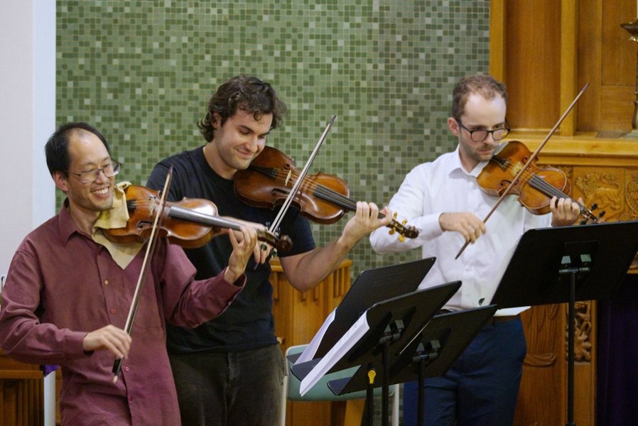 Ensemble makes beautiful music