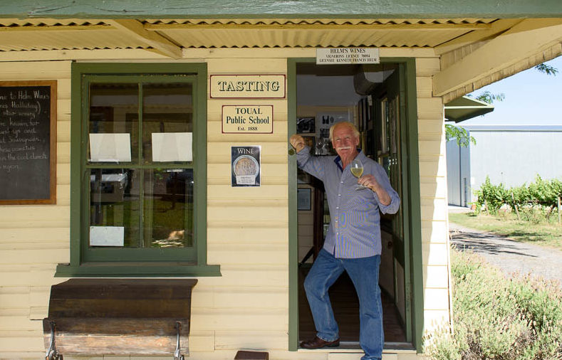 A lesson in wine at the old schoolhouse