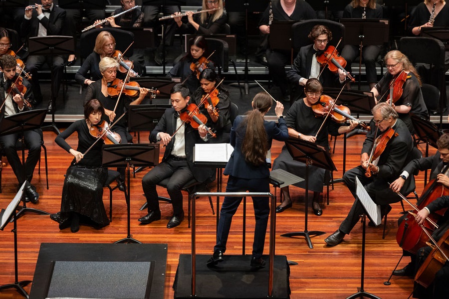 Cellist shines through fast runs and high-register playing