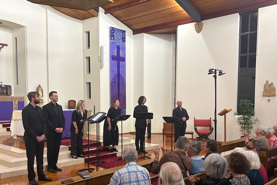 Luminescence singers’ sustained and energetic performance