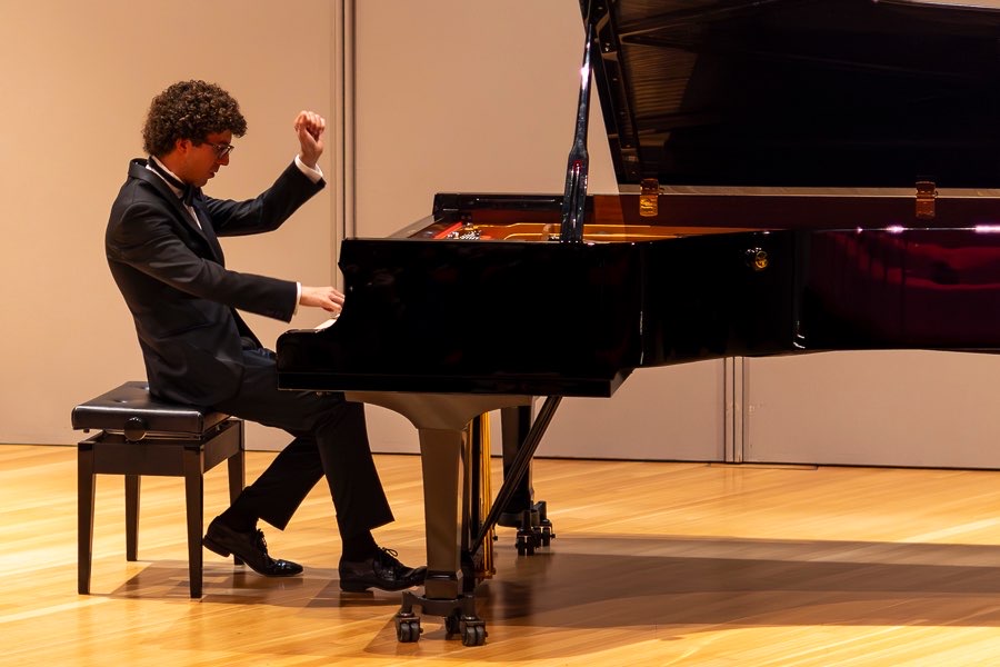 ‘Superb’ performance from young Italian pianist