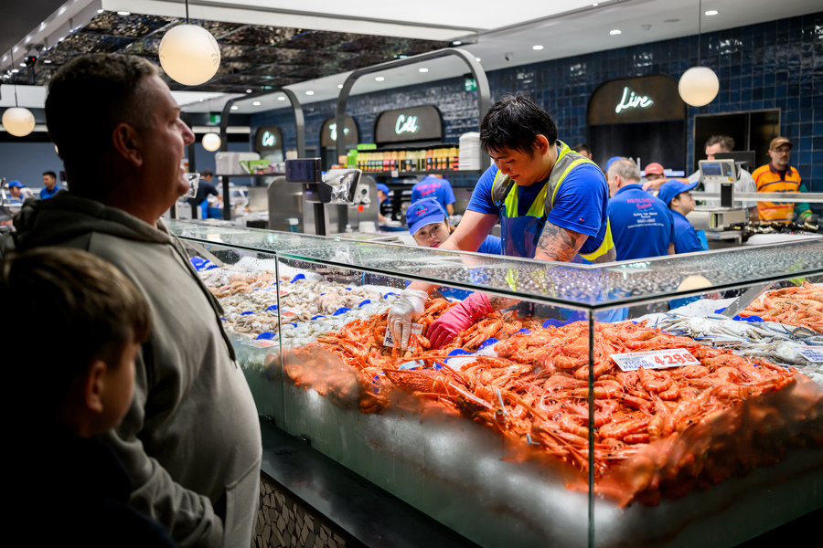 Scales tip in favour of seafood on the dinner table