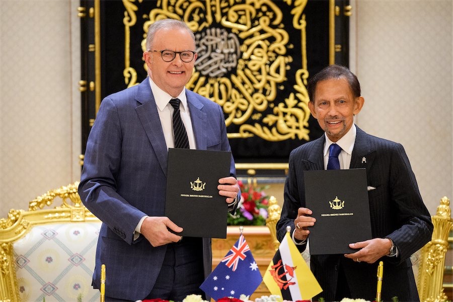 PM snares fuel deal with Brunei as war concerns loom