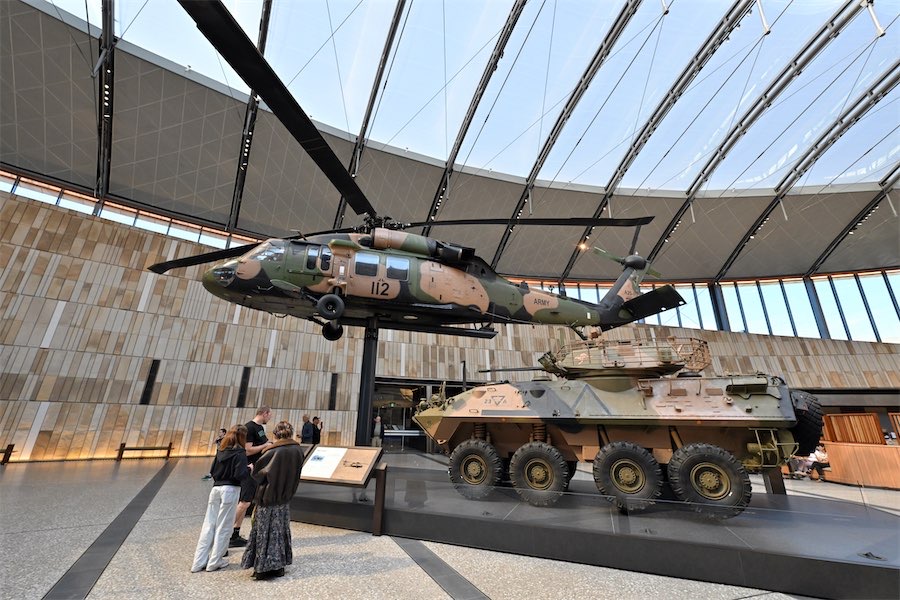 ‘Never again’: lessons from a new-look war memorial