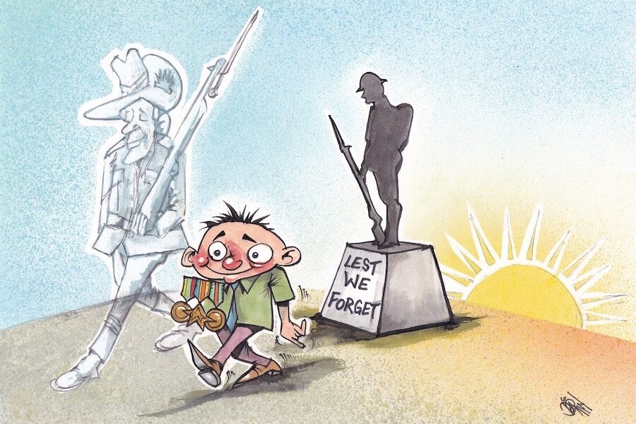 Anzac Day Dose of Dorin